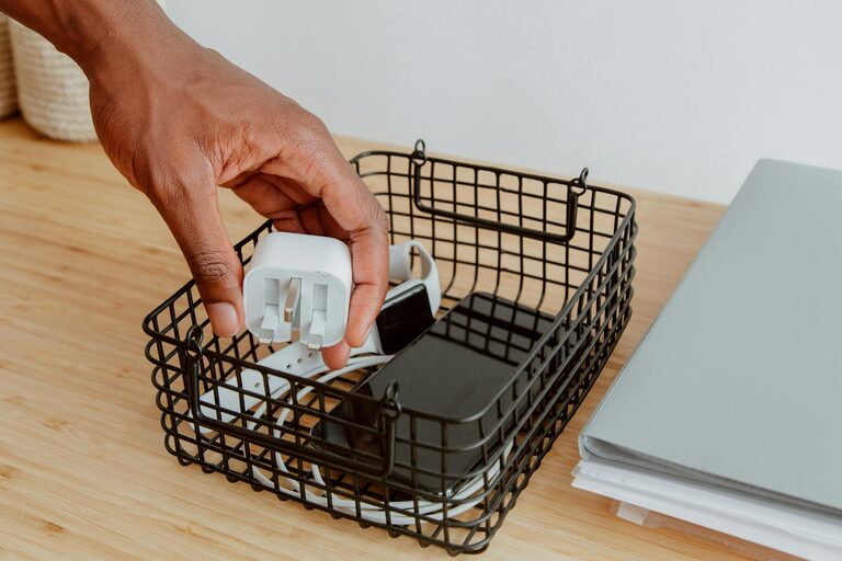 How to Organize Cables and Chargers Neatly for a Tidy Space